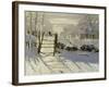 The Magpie, c.1869-Claude Monet-Framed Giclee Print