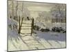 The Magpie, c.1869-Claude Monet-Mounted Art Print