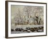 The Magpie, c.1869-Claude Monet-Framed Giclee Print