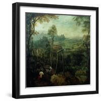 The Magpie on the Gallows, 1568-Pieter Bruegel the Elder-Framed Giclee Print