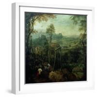 The Magpie on the Gallows, 1568-Pieter Bruegel the Elder-Framed Giclee Print