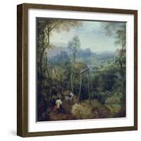 The Magpie on the Gallows, 1568-Pieter Bruegel the Elder-Framed Giclee Print