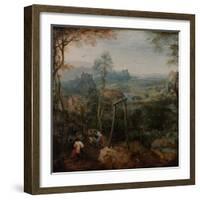 The Magpie on the Gallows-Pieter Bruegel the Elder-Framed Giclee Print