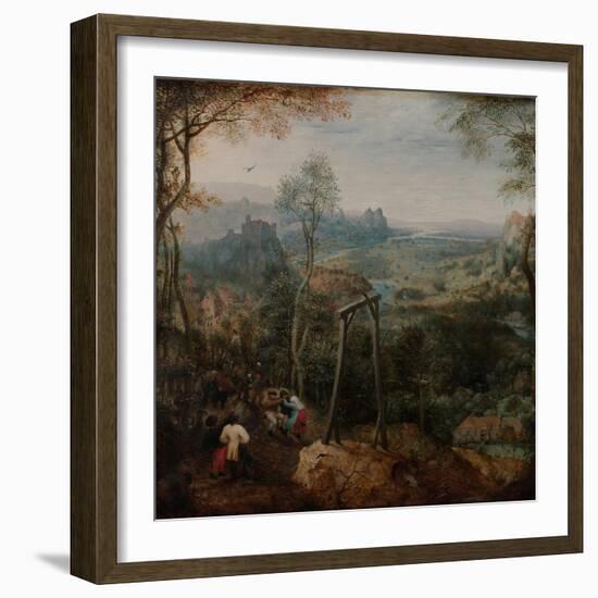 The Magpie on the Gallows-Pieter Bruegel the Elder-Framed Giclee Print