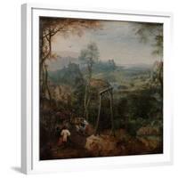 The Magpie on the Gallows-Pieter Bruegel the Elder-Framed Giclee Print