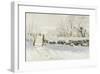 The Magpie-Claude Monet-Framed Premium Giclee Print