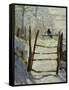 The Magpie-Claude Monet-Framed Stretched Canvas