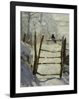The Magpie-Claude Monet-Framed Giclee Print