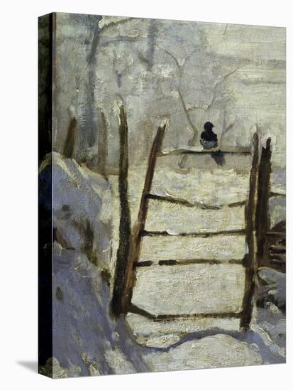 The Magpie-Claude Monet-Stretched Canvas