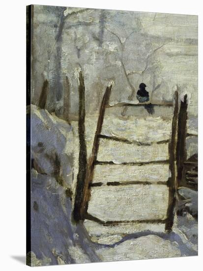 The Magpie-Claude Monet-Stretched Canvas