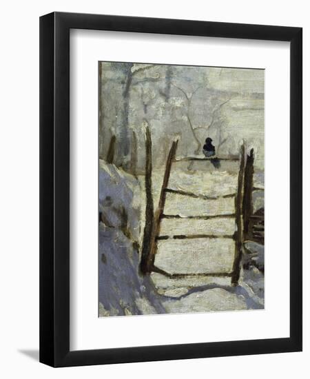 The Magpie-Claude Monet-Framed Giclee Print