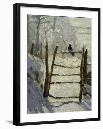 The Magpie-Claude Monet-Framed Giclee Print