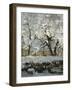 The Magpie-Claude Monet-Framed Art Print