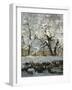 The Magpie-Claude Monet-Framed Art Print