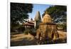 The Mahabodhi Temple, a Buddhist Temple Built in the Mid-13th Century, Located in Bagan (Pagan)-Thomas L-Framed Photographic Print