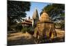 The Mahabodhi Temple, a Buddhist Temple Built in the Mid-13th Century, Located in Bagan (Pagan)-Thomas L-Mounted Photographic Print