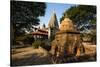 The Mahabodhi Temple, a Buddhist Temple Built in the Mid-13th Century, Located in Bagan (Pagan)-Thomas L-Stretched Canvas