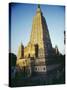 The Mahabodi Temple at Bodh Gaya, Where the Buddha Attained Enlightenment, Bihar State, India-John Henry Claude Wilson-Stretched Canvas