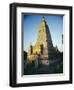 The Mahabodi Temple at Bodh Gaya, Where the Buddha Attained Enlightenment, Bihar State, India-John Henry Claude Wilson-Framed Photographic Print