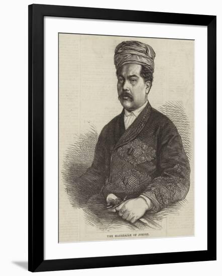 The Maharajah of Johore-null-Framed Giclee Print