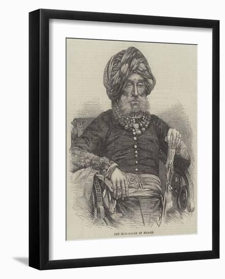 The Maharajah of Mysore-null-Framed Giclee Print