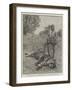 The Maharajah of Tikumgurh, and a Tiger Killed by Him-null-Framed Giclee Print