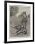 The Maharajah of Tikumgurh, and a Tiger Killed by Him-null-Framed Giclee Print