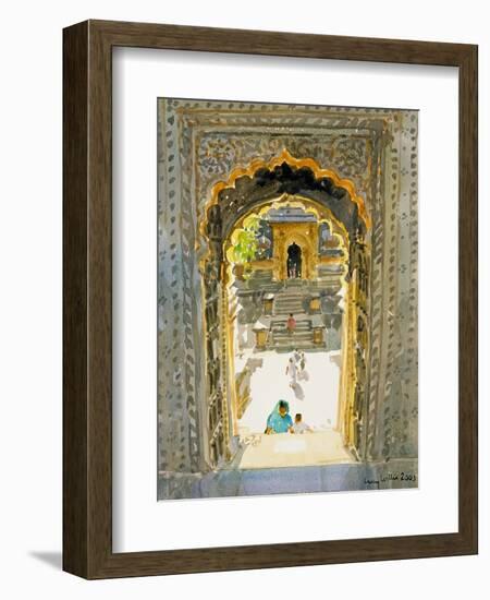 The Maheshwar Temple, 2003-Lucy Willis-Framed Giclee Print