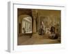 The Mahomedam Hareem, Delhi, 1864-William Simpson-Framed Giclee Print