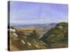 The Mahrakah and View over the Plain to Jezreel, 1872-Claude Conder-Stretched Canvas