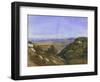 The Mahrakah and View over the Plain to Jezreel, 1872-Claude Conder-Framed Giclee Print