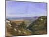 The Mahrakah and View over the Plain to Jezreel, 1872-Claude Conder-Mounted Giclee Print