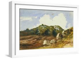 The Mahrakah, Carmel, 1872-Claude Conder-Framed Giclee Print