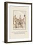 The Mahratta Peshwa and His Ministers at Poonah-Baron De Montalemert-Framed Art Print