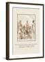 The Mahratta Peshwa and His Ministers at Poonah-Baron De Montalemert-Framed Art Print