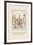 The Mahratta Peshwa and His Ministers at Poonah-Baron De Montalemert-Framed Art Print