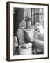 The Maid Doing the Family's Weekly Laundry-Nina Leen-Framed Photographic Print