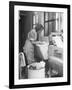 The Maid Doing the Family's Weekly Laundry-Nina Leen-Framed Photographic Print