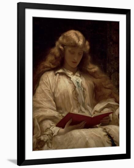 The Maid with the Golden Hair, C.1895-Frederick Leighton-Framed Giclee Print