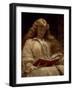 The Maid with the Golden Hair, C.1895-Frederick Leighton-Framed Giclee Print