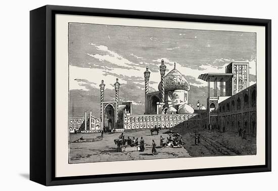 The Maidan Shah, or Royal Square, Ispahan-null-Framed Stretched Canvas