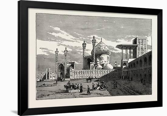 The Maidan Shah, or Royal Square, Ispahan-null-Framed Giclee Print