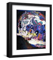 The Maiden-Gustav Klimt-Framed Giclee Print