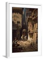 The Mail Coach, C. 1880-Carl Spitzweg-Framed Giclee Print