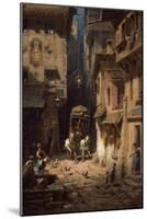 The Mail Coach, C. 1880-Carl Spitzweg-Mounted Giclee Print