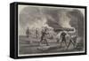 The Main Battery at Fort Sumter-Thomas Nast-Framed Stretched Canvas