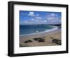 The Main Beach, Newquay, Cornwall, England, United Kingdom-Julian Pottage-Framed Photographic Print