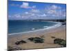 The Main Beach, Newquay, Cornwall, England, United Kingdom-Julian Pottage-Mounted Photographic Print