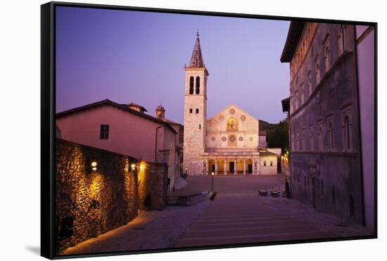 The Main Church of S. Maria Della Manna D'oro-Terry Eggers-Framed Stretched Canvas