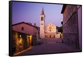 The Main Church of S. Maria Della Manna D'oro-Terry Eggers-Framed Stretched Canvas